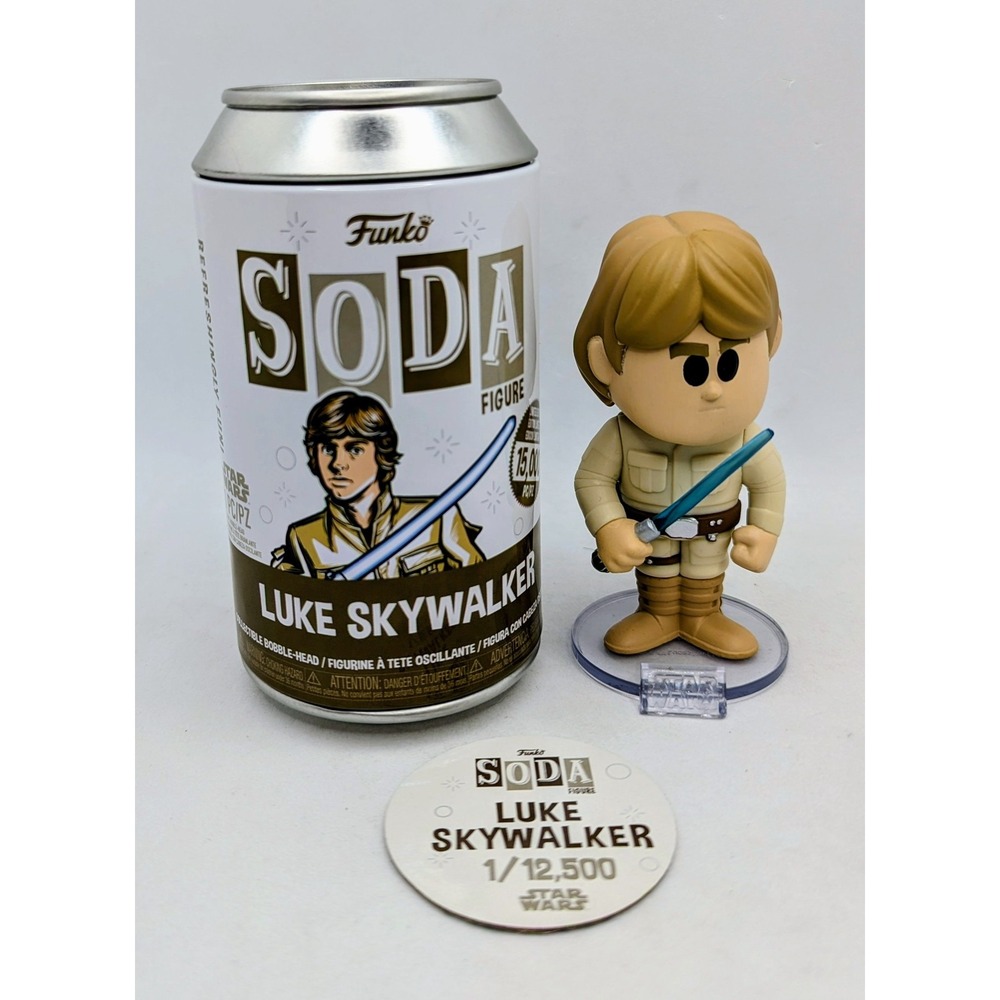 Funko Soda Star Wars Luke Skywalker Common Figure /12,500